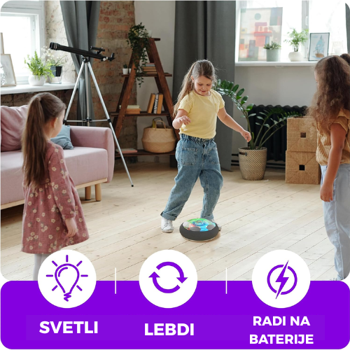 HOVERBALL – LEBDEĆA LOPTA ZA DECU
